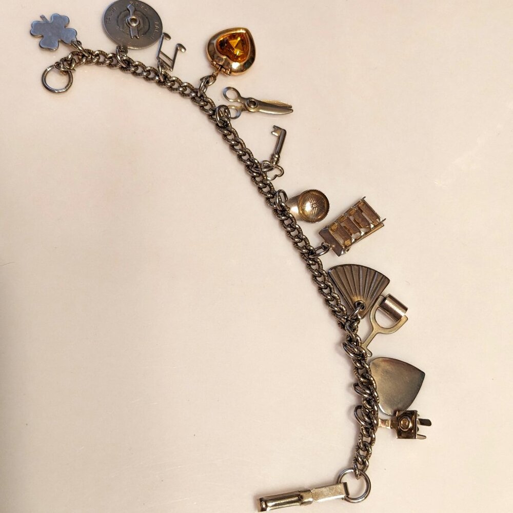 Charm Bracelet With 12 charms